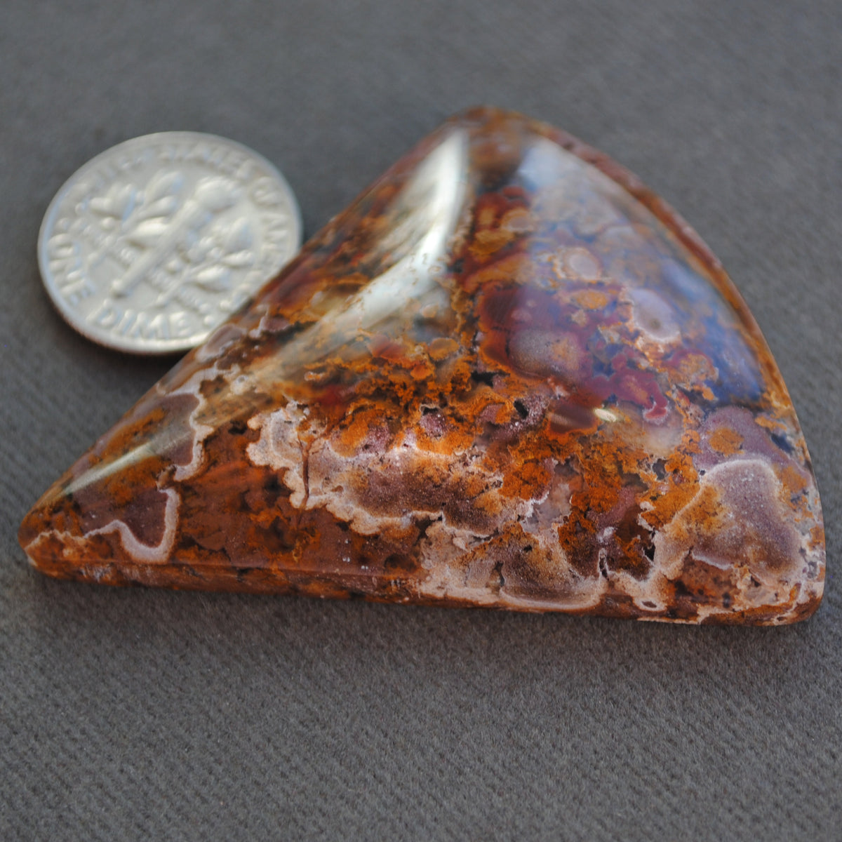 Agate, Rivera Plume agate, Natural