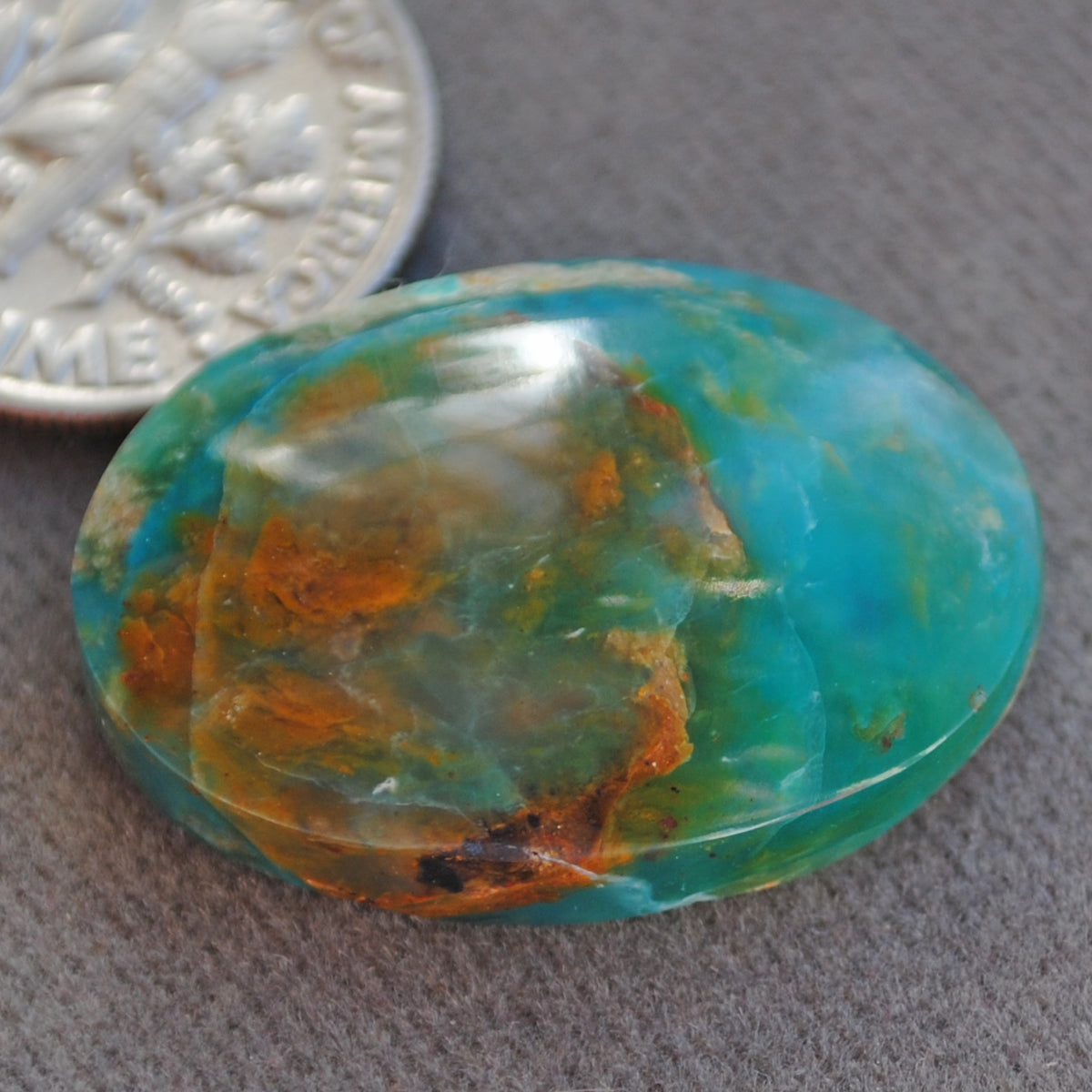 Opal, Peruvian Blue Opal