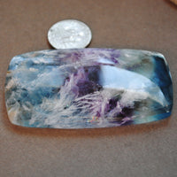 Ocean Plume Fluorite, Natural