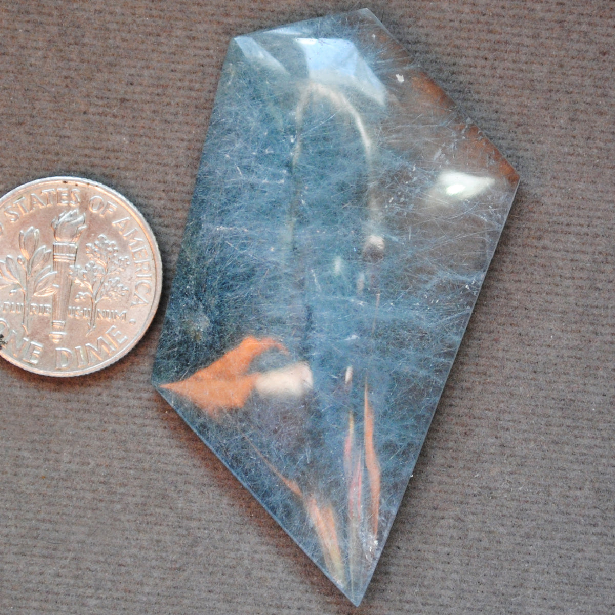 Quartz, Blue Tara Quartz, Blue Rutilated Quartz