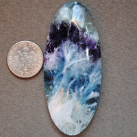 Ocean Plume Fluorite, Natural