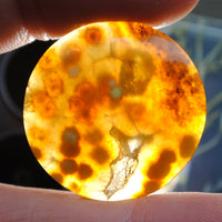 Agate, Orbicular translucent agate, Goosebump Agate