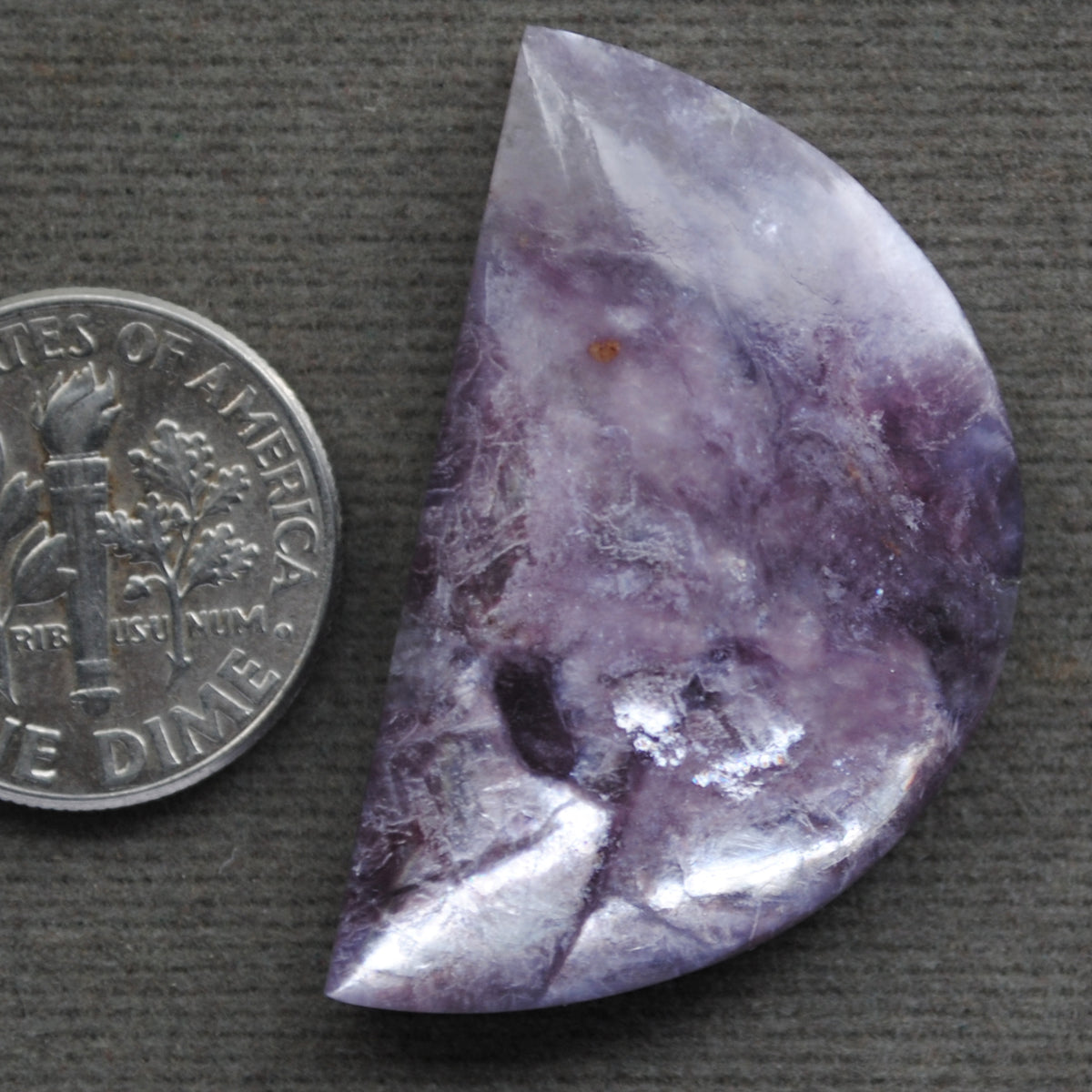 Lepidolite, Gem Lepidolite, Stabilized