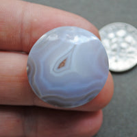 Agate, Chalcedony, Purple Banded