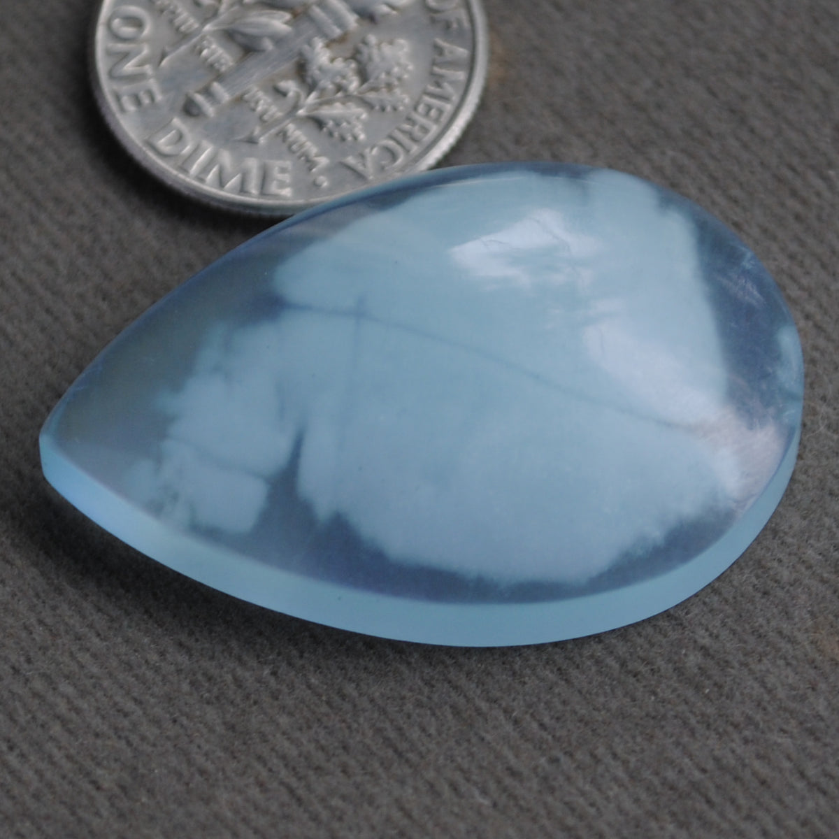 Aquamarine, Treated