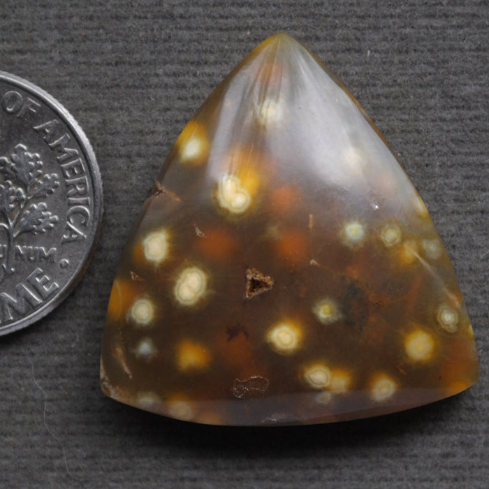 Agate, Orbicular translucent agate, Goosebump Agate