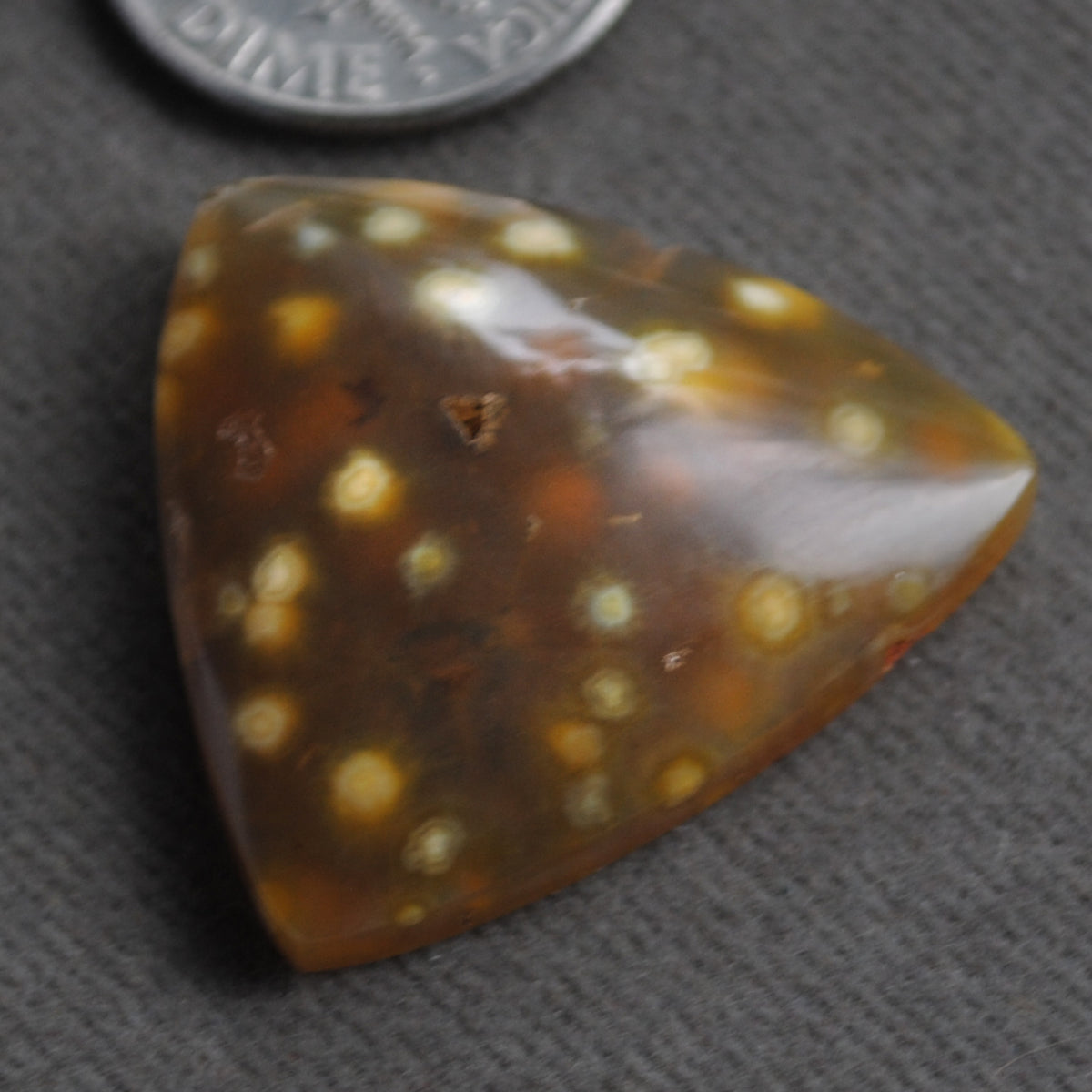 Agate, Orbicular translucent agate, Goosebump Agate