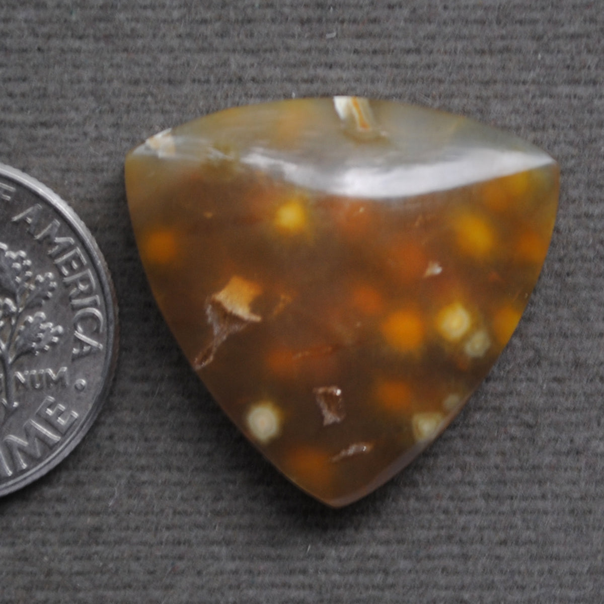 Agate, Orbicular translucent agate, Goosebump Agate
