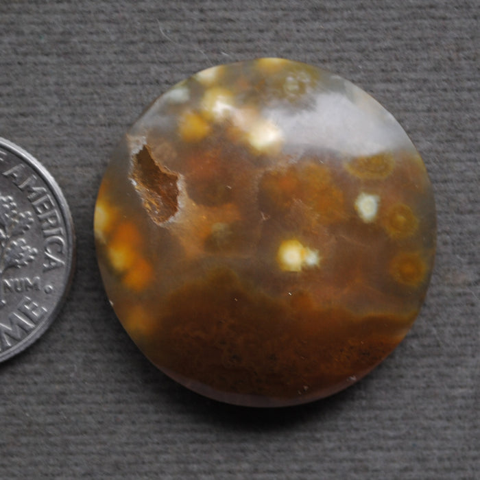 Agate, Orbicular translucent agate, Goosebump Agate