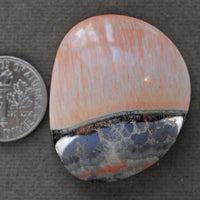 Barite, English Barite, AKA Dreamsicle Barite, Natural