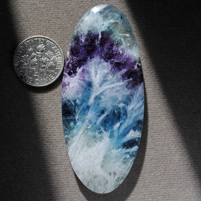 Ocean Plume Fluorite, Natural