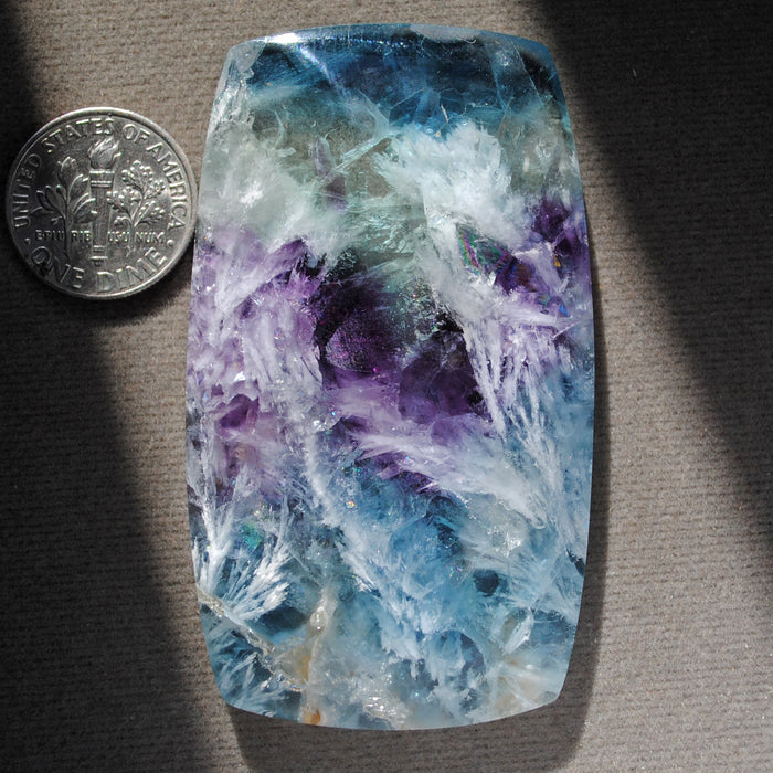 Ocean Plume Fluorite, Natural