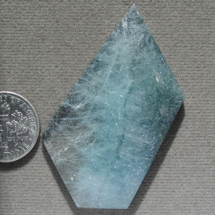 Quartz, Blue Tara Quartz, Blue Rutilated Quartz