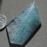 Quartz, Blue Tara Quartz, Blue Rutilated Quartz
