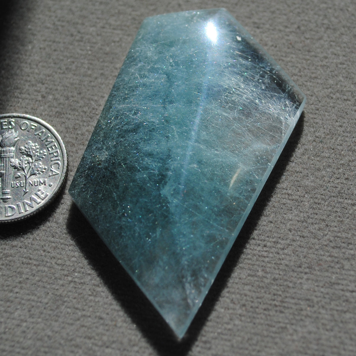 Quartz, Blue Tara Quartz, Blue Rutilated Quartz