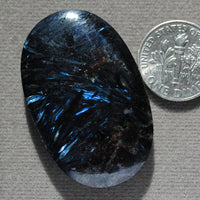 Anthophyllite, in garnet