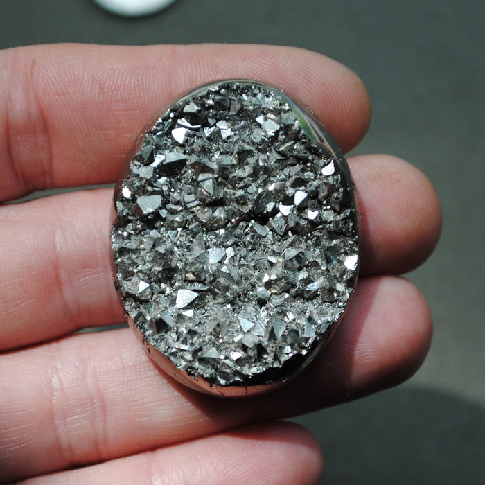 Titanium Coated Amethyst Druzy