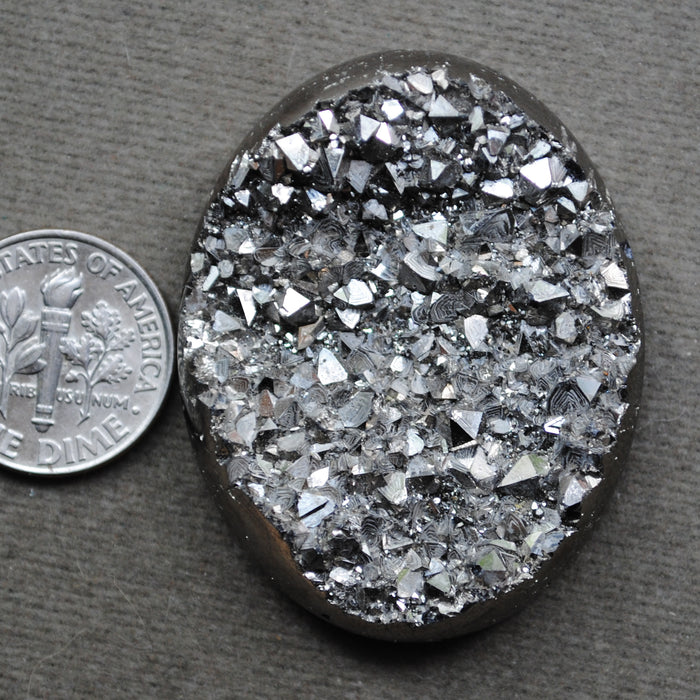 Titanium Coated Amethyst Druzy