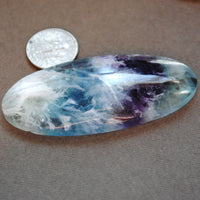 Ocean Plume Fluorite, Natural