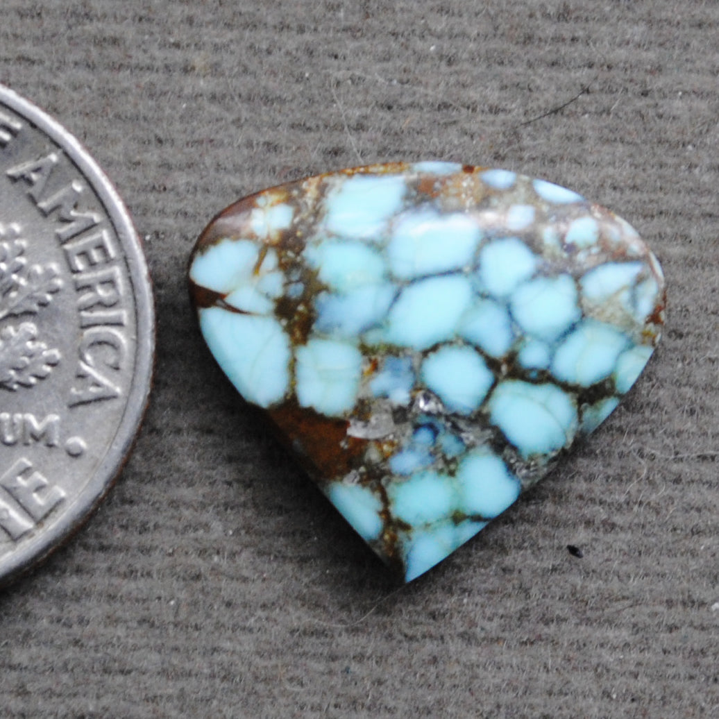 Turquoise, Number EIght, Nevada, Natural