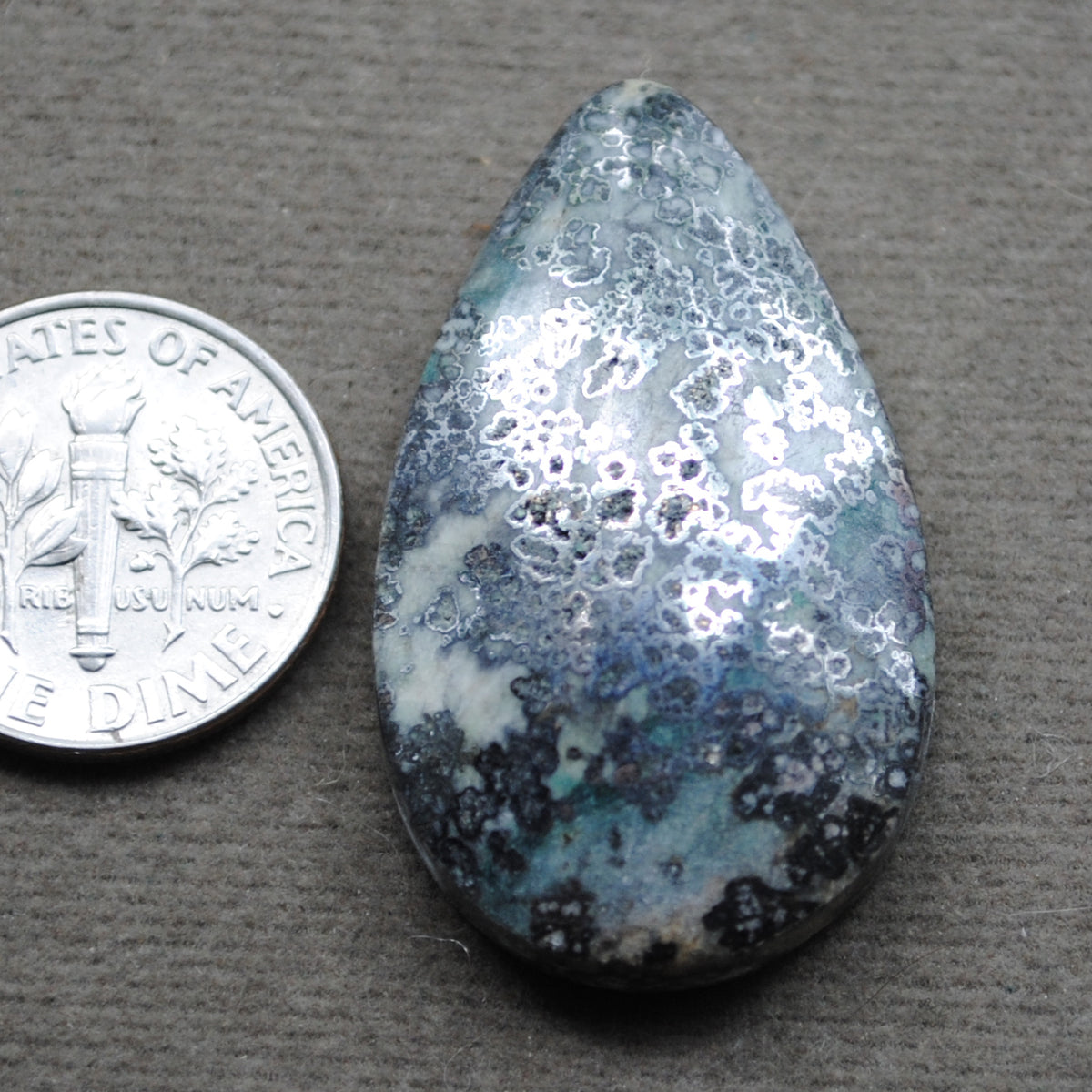 Dendritic Native Silver, Natural