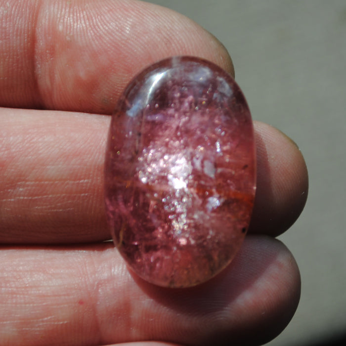 Tourmaline, natural, super sparkly, BIG