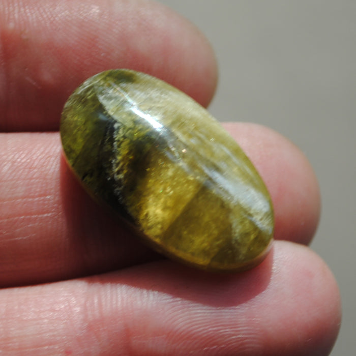 Tourmaline, natural, cat-eye, BIG