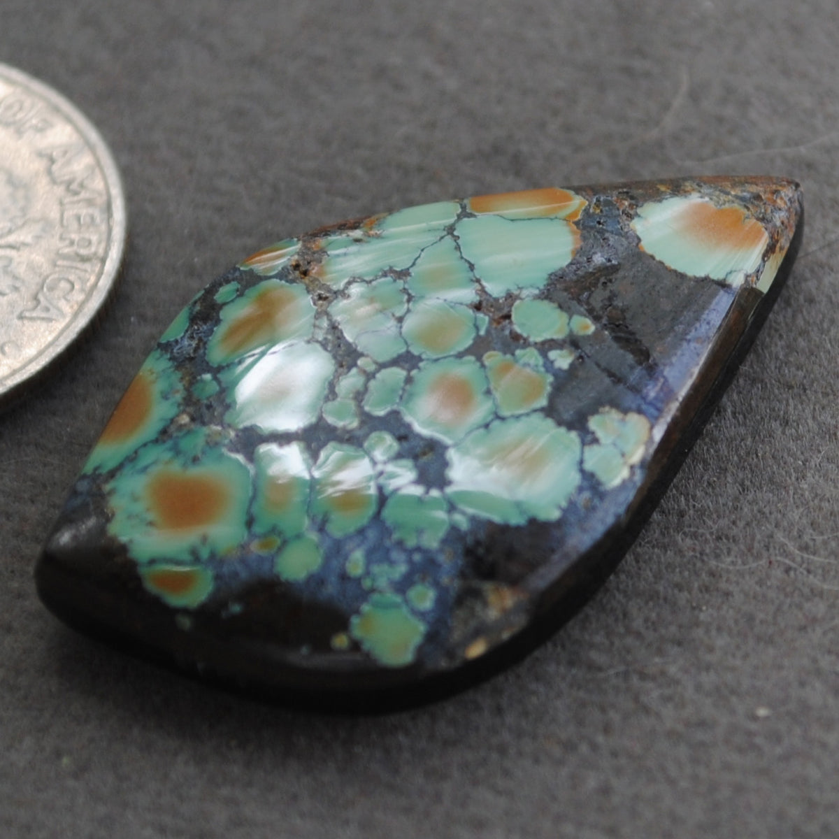 Turquoise, Hubei Turquoise, Natural