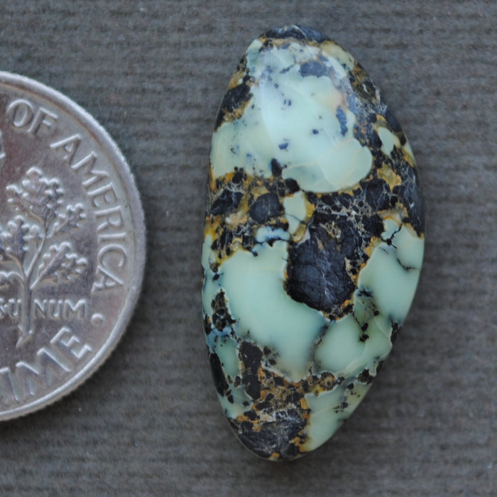 Variscite, Turquoise, Snowville, Natural