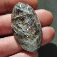 Moonstone-Sunstone, Black "Iolite Moonstone", Natural