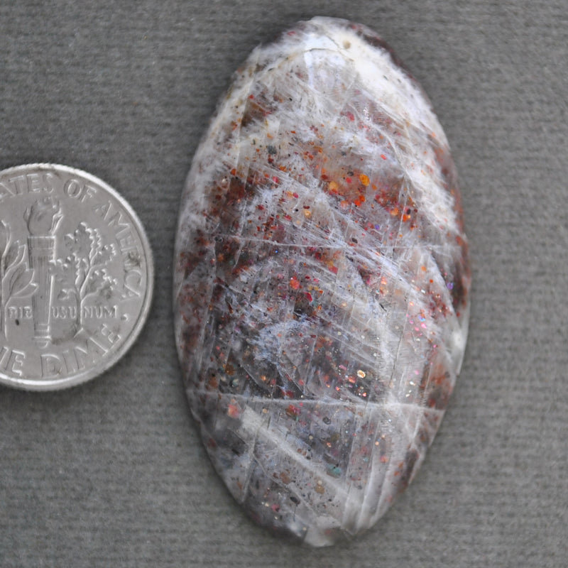 Moonstone-Sunstone, Black "Iolite Moonstone", Natural