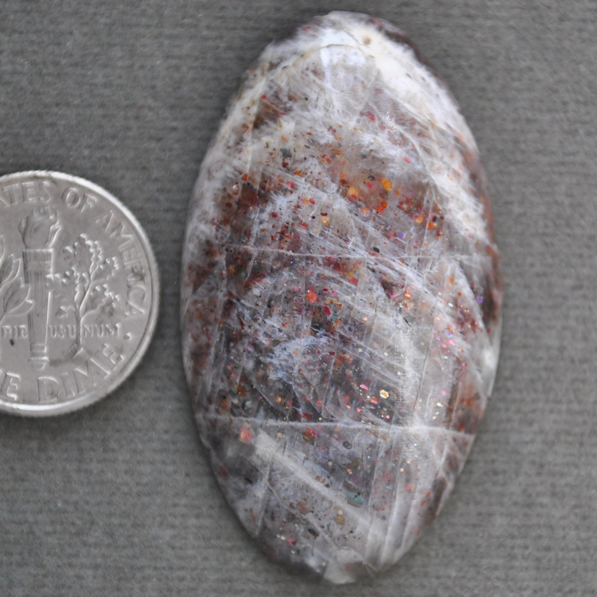 Moonstone-Sunstone, Black "Iolite Moonstone", Natural