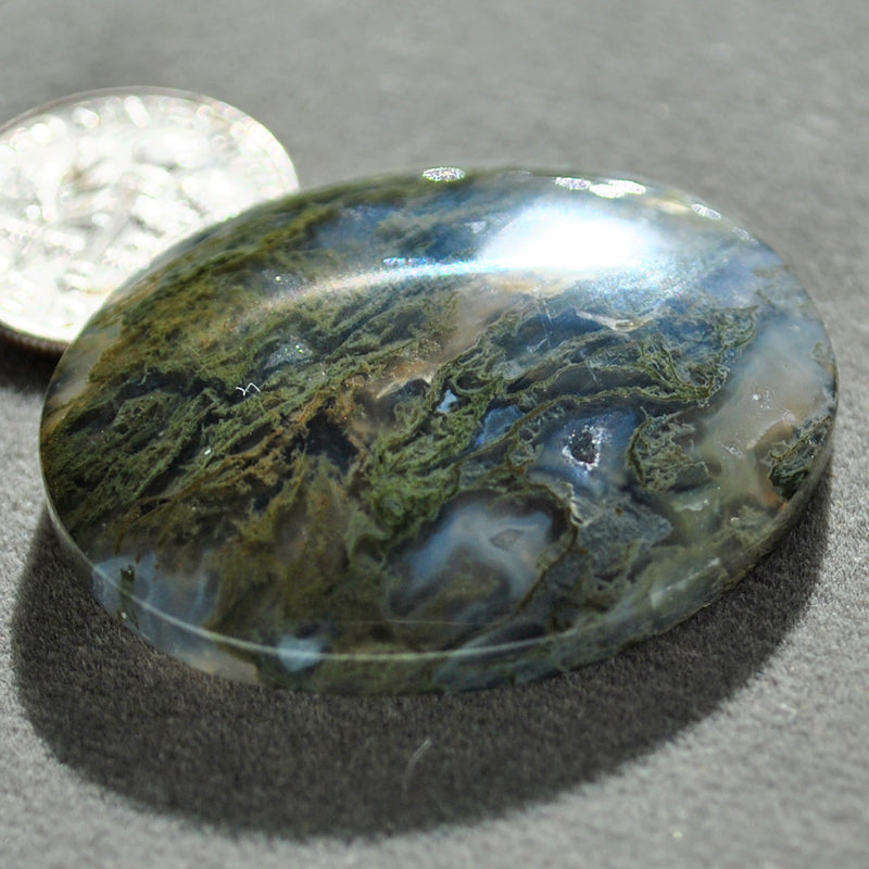 Agate, Moss Agate, Natural