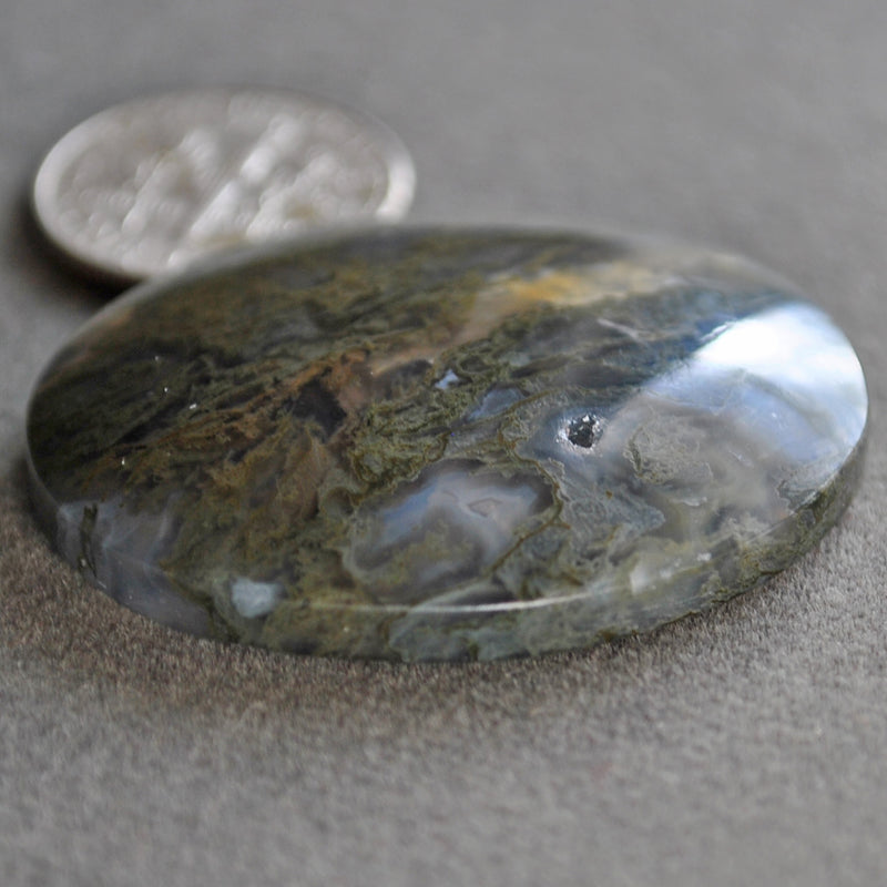 Agate, Moss Agate, Natural