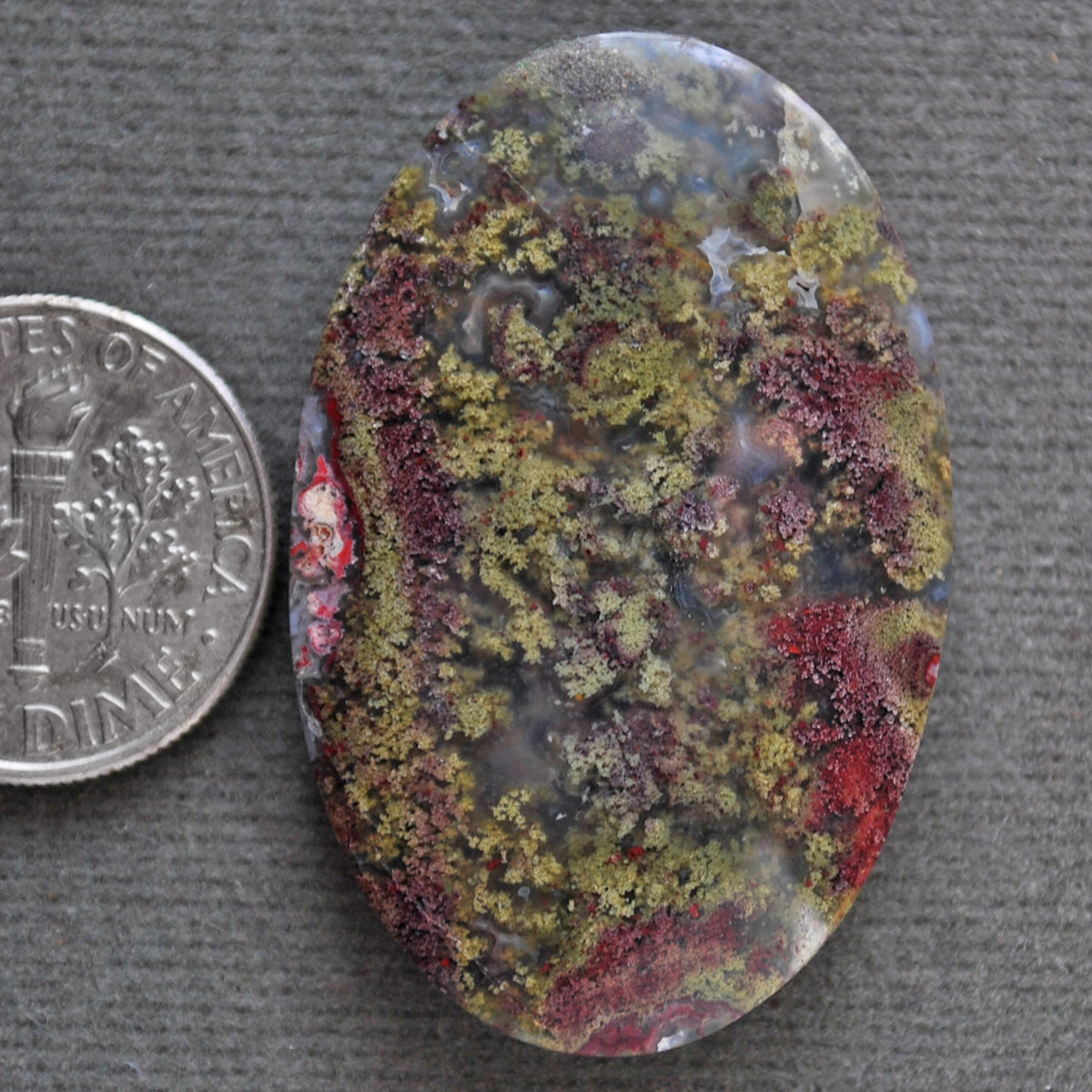 Agate, Moss Agate, Natural