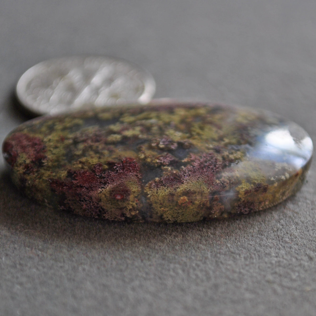 Agate, Moss Agate, Natural