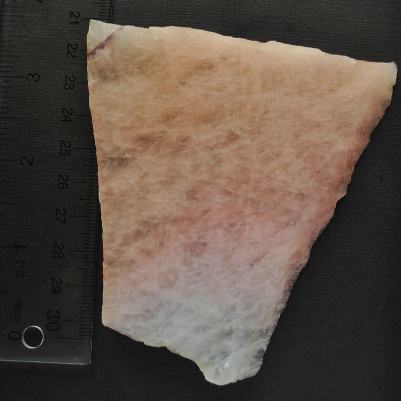 GORGEOUS GRADIENT Morganite SLAB 4"x4"