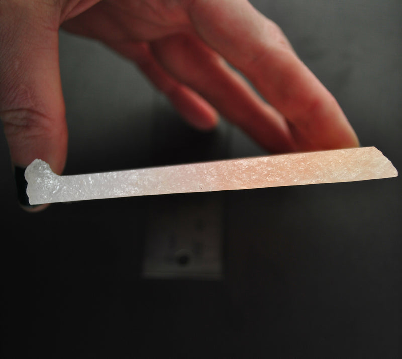 GORGEOUS GRADIENT Morganite SLAB 4"x4"