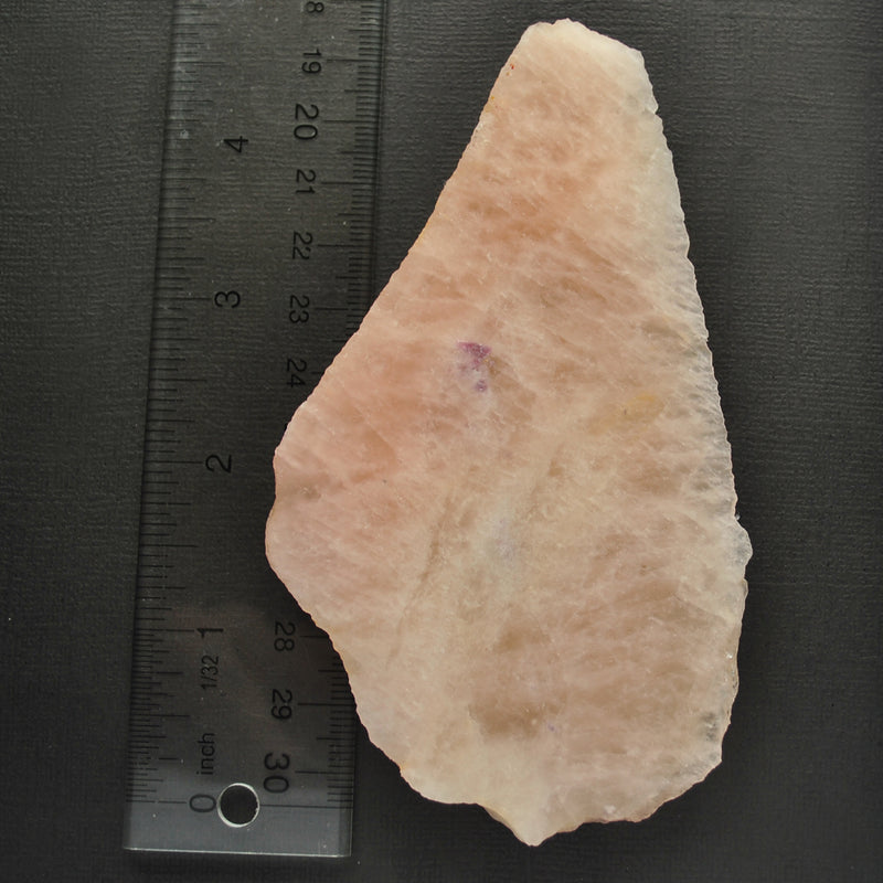 Morganite with Leopidolite SLAB 5"x 3"