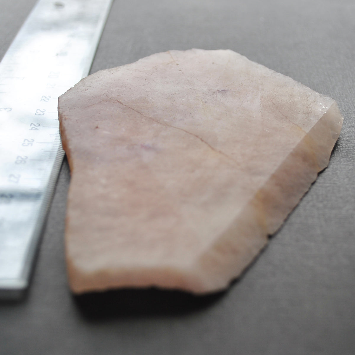 Morganite with Leopidolite SLAB 5"x 3"