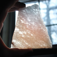 GORGEOUS GRADIENT Morganite SLAB 4"x4"