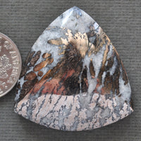 Metals, Nicoline, Native Dendritic Nickoline in quartz