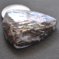 Metals, Nicoline, Native Dendritic Nickoline in quartz