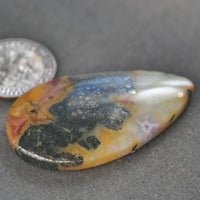 Agate, Nipomo Agate with Pyrite, Natural