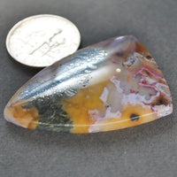 Agate, Nipomo Agate with Pyrite, Natural