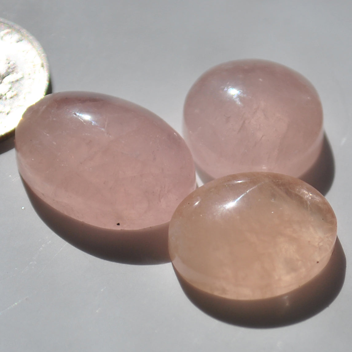 Beryl, Morganite LOT OF 3
