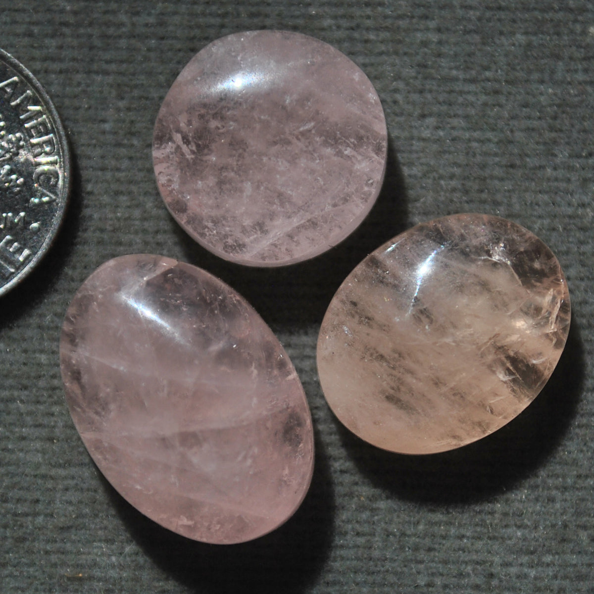 Beryl, Morganite LOT OF 3