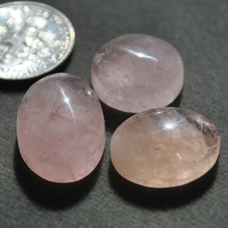 Beryl, Morganite LOT OF 3