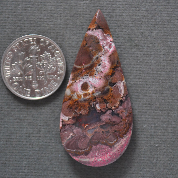 Agate, Rivera Plume agate, Natural