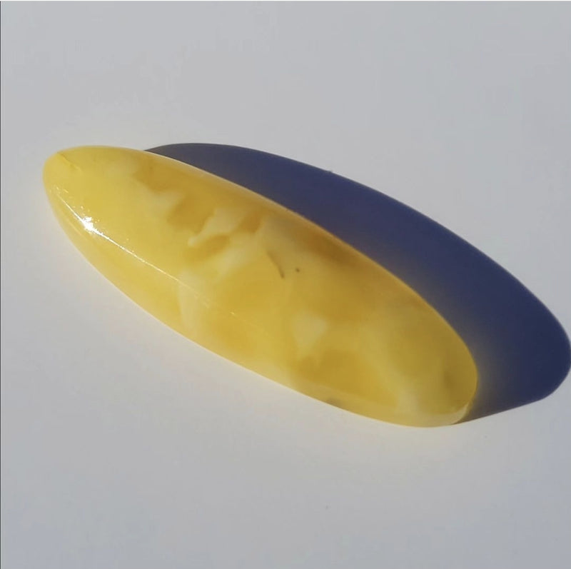 Amber, Butterscotch Amber! 30x9mm